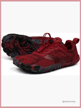 Trail Running Barefoot Shoes Wide Toe Box Minimalist Sneakers Zero Drop